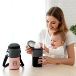 Lequeen Oxford Cloth Insulated Milk Bottle Bag