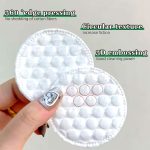 Monkids Soft Cotton Double-Sided Textured Daily Facial Cleansing And Makeup Removal Pads - Pack Of 2 - Image 2