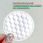 Monkids Soft Cotton Double-Sided Textured Daily Facial Cleansing And Makeup Removal Pads - Pack Of 2 - Image 3
