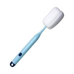 Philisenmall Kitchen Foam Sponge Bottle Cleaning Brush - Blue