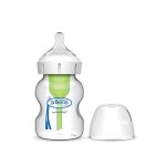 Dr. Brown's Natural Flow Anti-Colic Options+ Wide-Neck Baby Bottle - 150 ml
