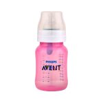 Philips Avent Anti-colic Bottle With AirFree Vent, 9oz/ 260ML - Pink