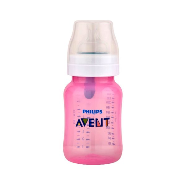 Philips Avent Anti-colic Bottle With AirFree Vent, 9oz/ 260ML - Pink
