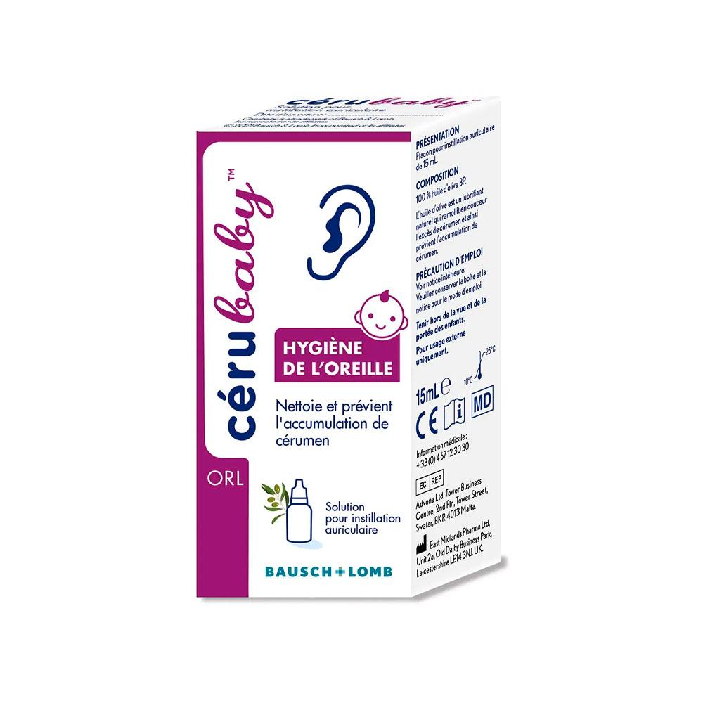 3614790000750-1 Cerubaby Bausch&Lomb Ear Hygiene - 15ml - Image 1