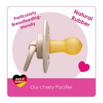 Nip Cherry Baby Orthodontic Shaped Baby Pacifier - Blue Gray And Dark Blue - Size 1 - (0-6m) - Image 3