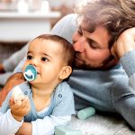 Nip Cherry Baby Orthodontic Shaped Baby Pacifier - Blue Gray And Dark Blue - Size 1 - (0-6m) - Image 5