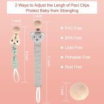 Ewams Cotton Pacifier Clips For Baby Boys & Girls - Image 3