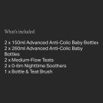 Tommee Tippee Advanced Anti Colic Newborn Starter Kit - Image 3
