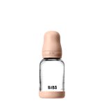 Bibs Heat Resistant Designed With Anti-Colic Function Baby Glass Bottle Complete Set - 120ml - Image 2
