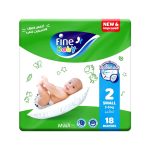 Fine Baby Double Lock Diaper Small 3-6kg (18pcs)