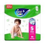 Fine Baby Double Lock Diaper Maxi 11-18kg (11pcs)