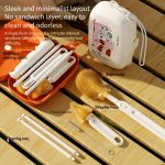 Love Nine Baby Elephant Portable Bottle Brush Set - Image 6