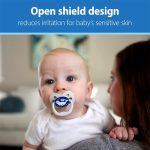 Dr. Brown's Pacifier Purple and Peach 0-6 m with Case - Image 4