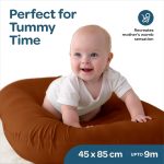 Moon Baby Lounger Portable and Adjustable Newborn Sleeper & Infant Floor Seat Cotton Fabric Suitable for 0-9 Months - Image 2