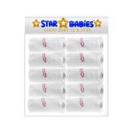 Star Babies Scented Nappy Bag - Pack Of 10 -White