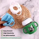Azonee Baby Bottle Silicone Protector With Handles For Wide Neck Bottles - Image 3