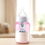 Philips Avent Anti-colic Bottle With AirFree Vent, 9oz/ 260ML - Pink - Image 5