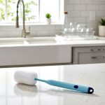 Philisenmall Kitchen Foam Sponge Bottle Cleaning Brush - Blue - Image 3