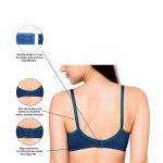 MomToBe Womans Cotton Multicolor Maternity Bra Combo - Pack of 3 - Image 2
