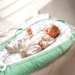 Dilimi Baby Lounger And Share A Sleeping Baby Nest - Green Leaf - Image 7