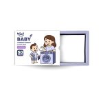 Mooli Baby Laundry Sheets Dermatologist-tested Perfect For Family Vacations - Lavender - (50 sheets)