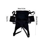 YHY Adjustable Airplane Seat Footrest - Travel Hammock Bed - Black - Image 6