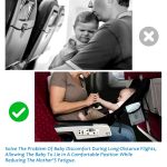 YHY Adjustable Airplane Seat Footrest - Travel Hammock Bed - Black - Image 4