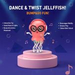 GCM Bump&Go Dance Jelly Fish Toy- Rose Red - Image 3