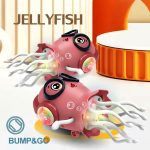 GCM Bump&Go Dance Jelly Fish Toy- Rose Red - Image 5