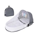 Bumble Bee Portable Bed Lounger - Comfortable Travel & Home Sleeping Solution for Babies and Toddlers