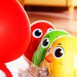 J.Pour Wind-Up Mama Chicken Toy - Red - Image 4