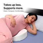 Frido Multi-Use Maternity Wedge Pillow - Off White - Image 2