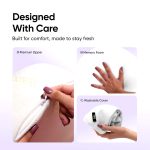 Frido Multi-Use Maternity Wedge Pillow - Off White - Image 4