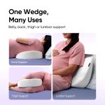 Frido Multi-Use Maternity Wedge Pillow - Off White - Image 5