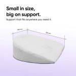Frido Multi-Use Maternity Wedge Pillow - Off White - Image 6