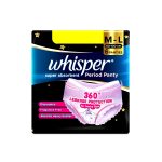 Whisper Super Absorbent Period Panty M-L (60-100CM) 6Panties