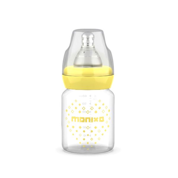 Monixa Breast Feeding Bottle Glass 0-3m - 60ml
