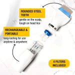 LiceTec V-Comb Scalp Electric Lice Comb Vacuum - Image 6