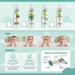 Dr. Brown’s Natural Flow®Anti-Colic Options+™ 8 oz/250 mL - 0m+ (1piece) - Image 9