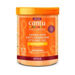 Cantu Hydrating Shea Butter w/ Honey Styling Gel - 524g - Moisture-Rich Hold & Frizz Control for Defined Curls