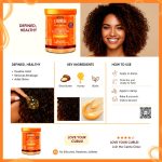 ⁦Cantu Hydrating Shea Butter w/ Honey Styling Gel - 524g⁩ - الصورة ⁦9⁩