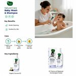 Mother Sparsh Natural Care Baby Wash and Shampoo Suitable for Newborn - 200ml - Image 6