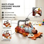 Lisbaby 7-in-1 Multifunctional Musical Piano Activity Gym 0m+ - Image 3