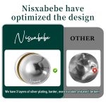 Nixsabebe Silver Nursing Cups - Image 4