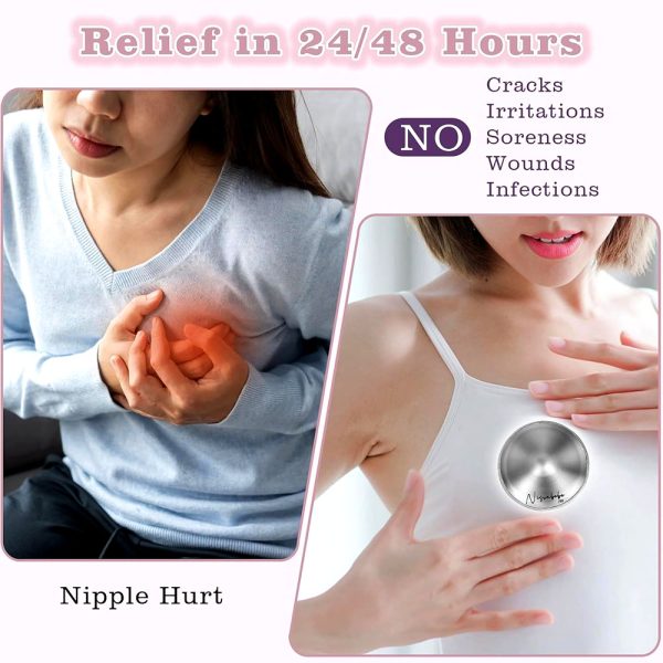 Nixsabebe Silver Nursing Cups