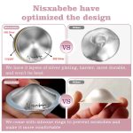 Nixsabebe Silver Nursing Cups - Image 2