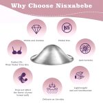 Nixsabebe Silver Nursing Cups - Image 8