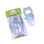 Baybee Silicone Fruit and Food Nibbler - Blue - Easy-to-Clean, Ideal for 6+ Months
