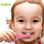 Baybee Ultra Soft Toothbrush BPA Free - Pink - Gum Care for Infants & Toddlers - Image 2