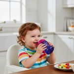 Nuby Grip N' Sip Soft Spout Trainer Cup - (4m+) - Pink/Purple - Image 4